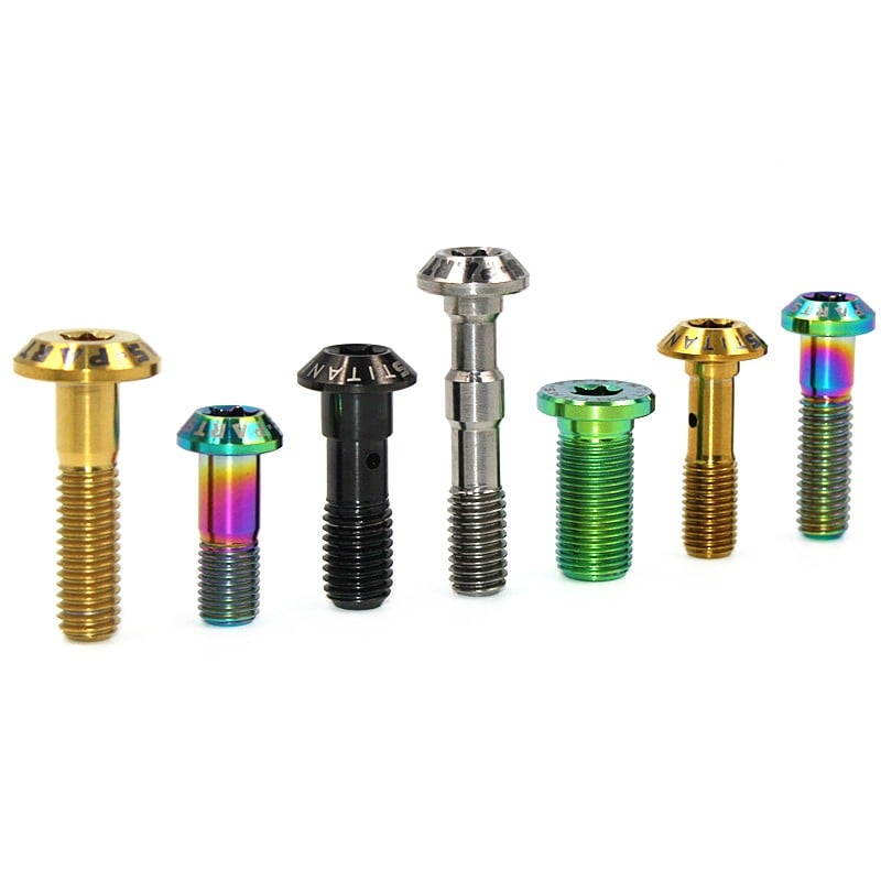 S-PARTS Mountain Road Bike Titanium Body Screw R9120 R8070 M9000 M8100(M6)