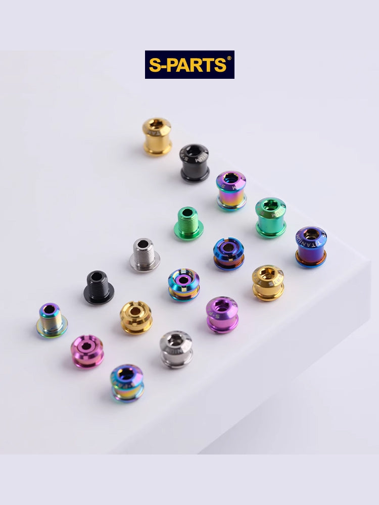 S-Grade TC4 Titanium Alloy Chainring Screws - Compatible with 3.5/7/8.5/10MM SRAM AXS Road Bikes