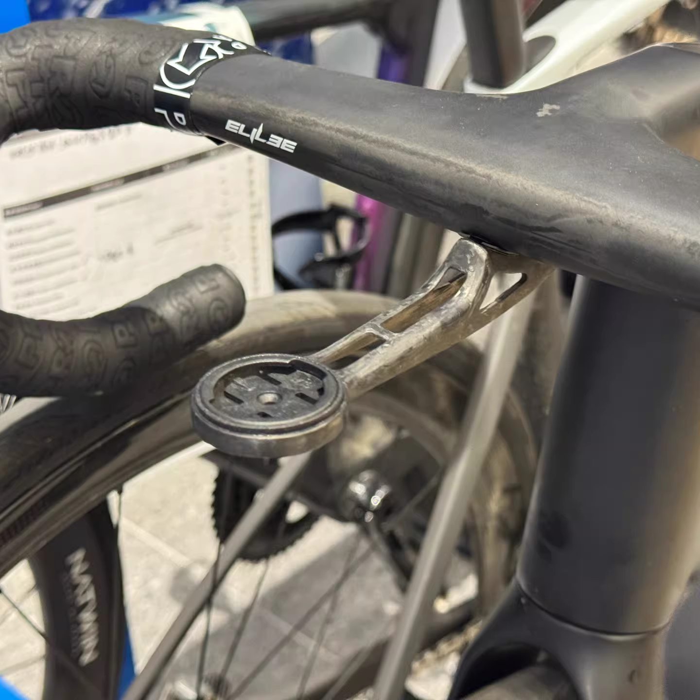 10g Ultra-Light Carbon Computer Mount – Compatible with Roval, Vision, Canyon, BMC, THM, Darimo & More