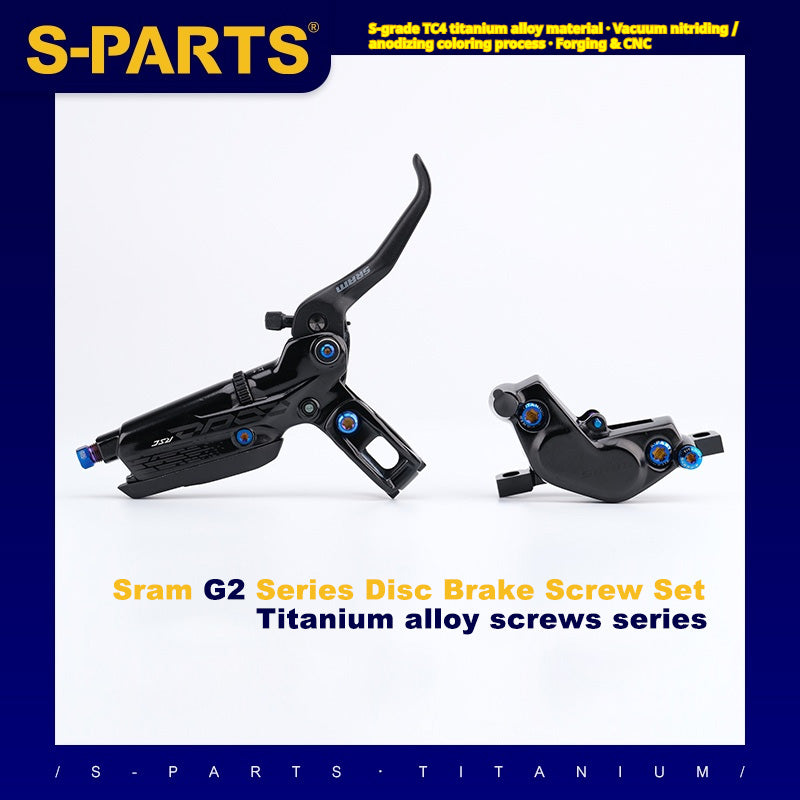 SRAM G2 Series Disc Brake Screw Set Titanium Screw Series