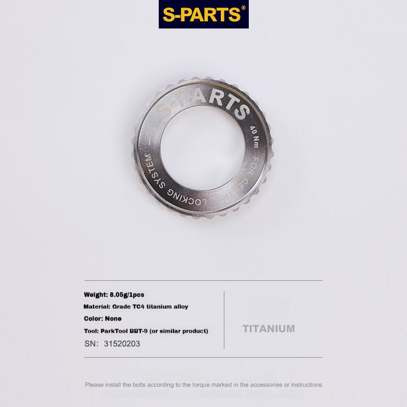 S-Parts Titanium Upgrade for TREK MADONE SL/SLR GEN 8 RCS Pro headset/RCS Race headset Shimano Dura Ace SRAM RED AXS/R9270 R9250 Di2 Force Project BLACK LTD/ SD Worx Screw Bolt Nut