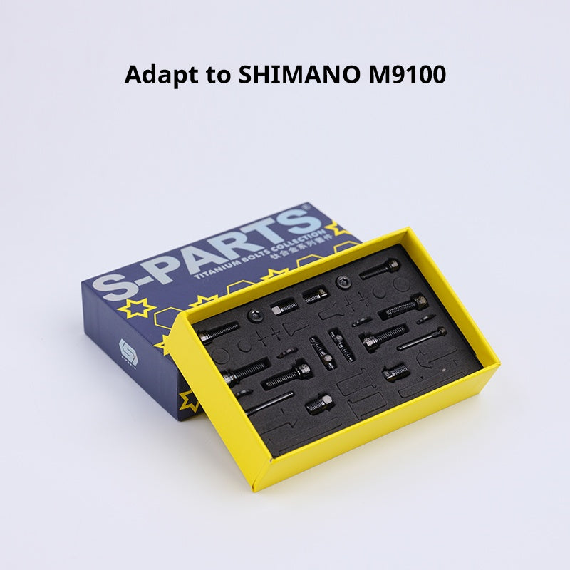 SPARTS Disc Brake Screw Set - Compatible with Shimano M9100 and Accessories