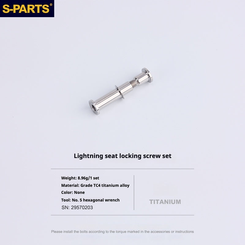 Specialized Seatpost Clamp Tightening Screw|Seatpost Clamp Wedge
Titanium Bolt For Specialized SL6, SL7, SL8 And Venge Oilslick
