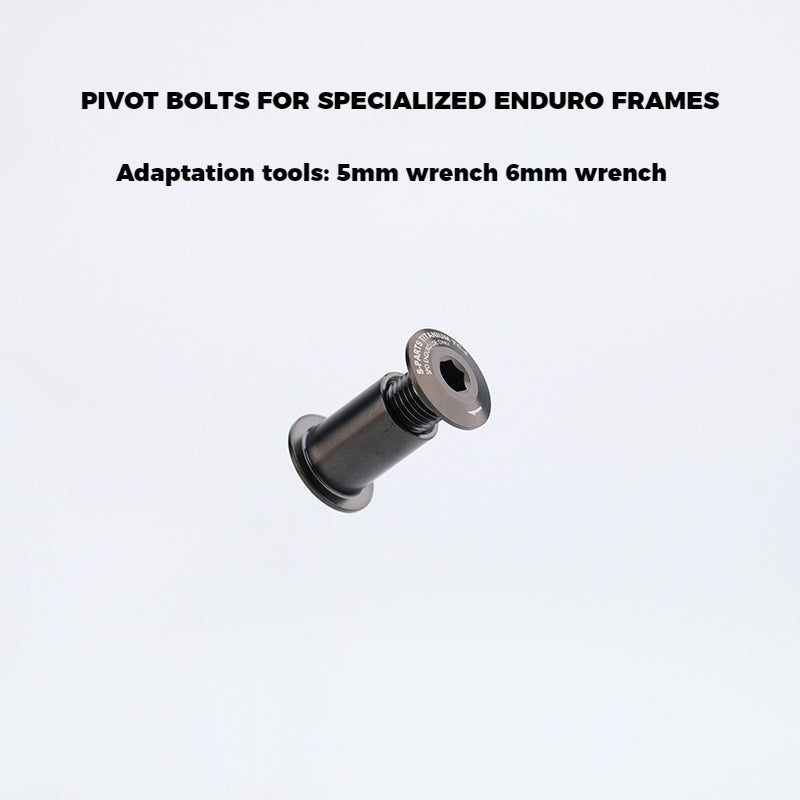 S-PARTS Titanium Alloy Pivot Bolts for Specialized Enduro Frames