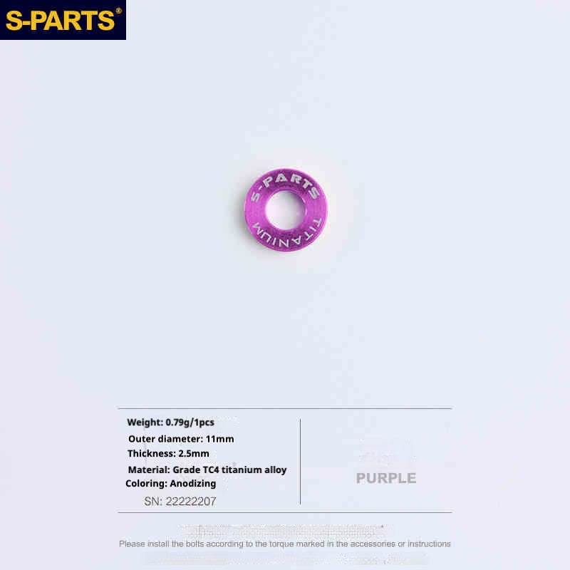 SPARTS R9270 R8150 R7170 Red Force Rival for Shimano Sram Road Disc Brake Adapter Mount Bolt |Titanium Caliper Fixing Screw