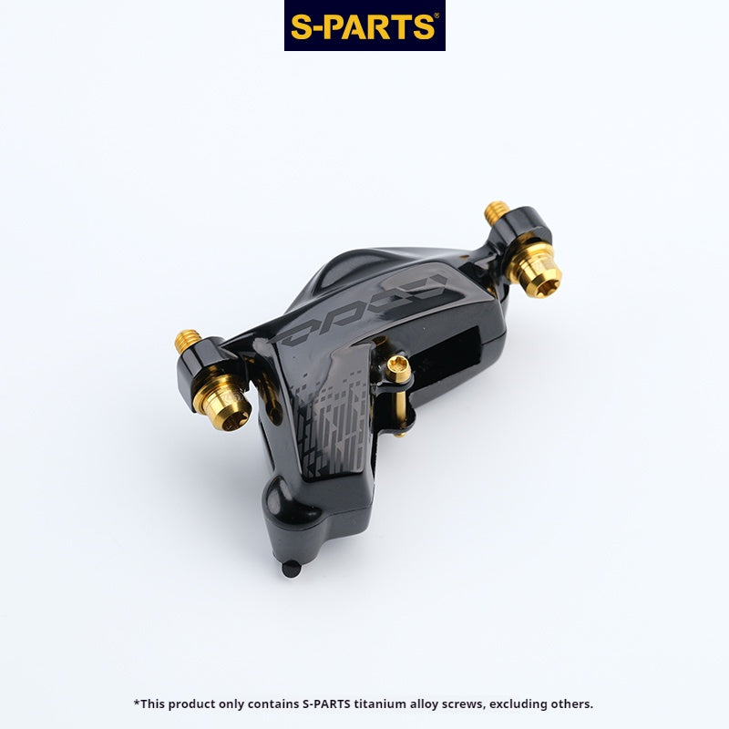 S-PARTS Titanium Alloy Disc Brake Screw Set Compatible with LEVEL ULT Dual-Piston and Four-Piston
