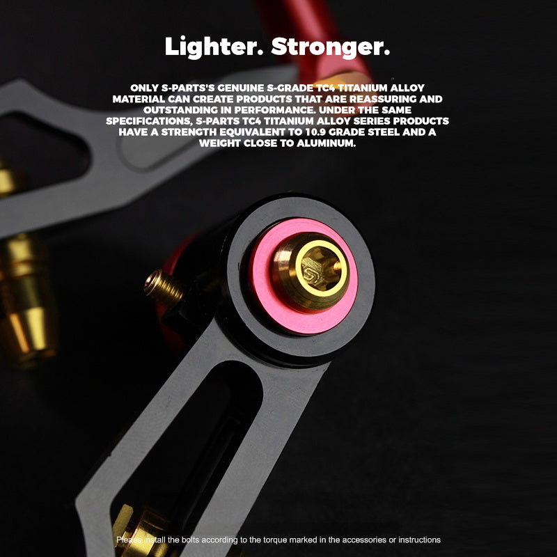 S-PARTS Titanium Alloy V-Brake Screw Series for Litepro