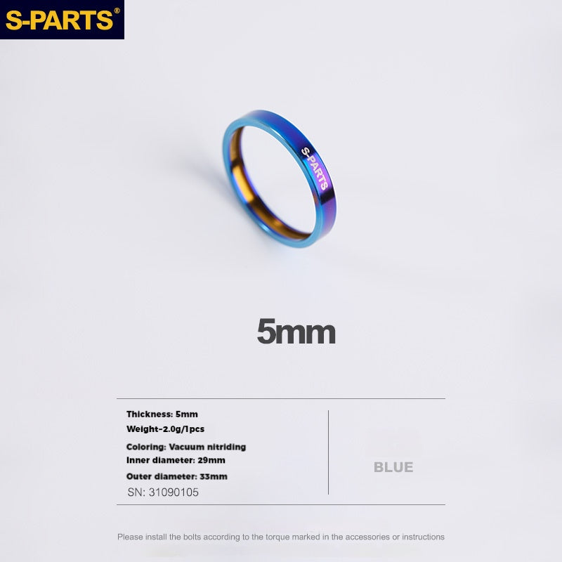 S-PARTS Titanium Alloy Headset Spacers