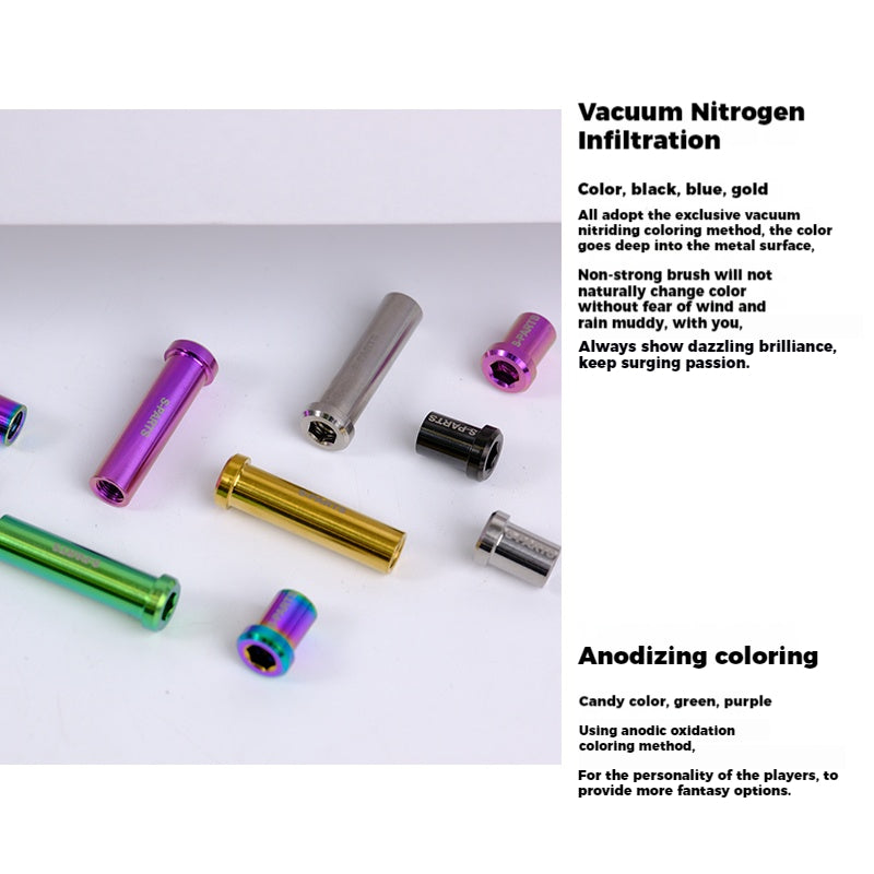 S-PARTS Titanium Alloy C-Clamp Fixing Nut Series
