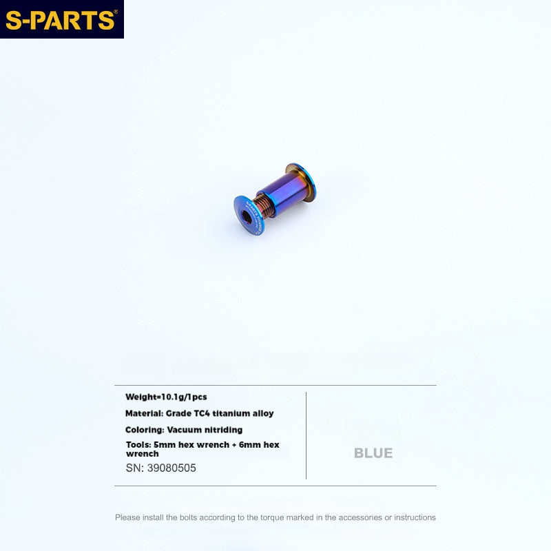 S-PARTS Titanium Alloy Pivot Bolts for Specialized Enduro Frames