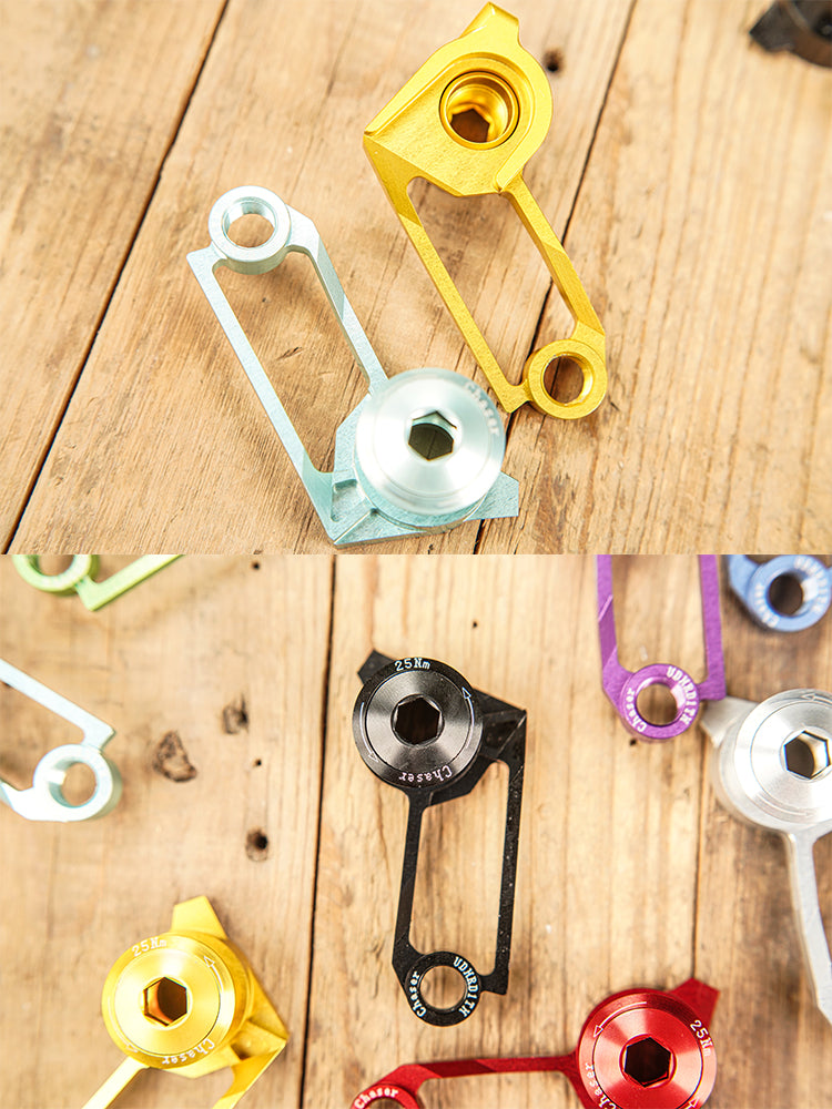 Ultra-Light CNC Aluminum Rear Derailleur Hanger(Compatible only with Shimano R-series rear derailleurs.) | Only 26.8g | Compatible with UDH Systems (TREK MADONE 8, X-LAB RT, VAN RYSEL RCR & More) 1 pcs