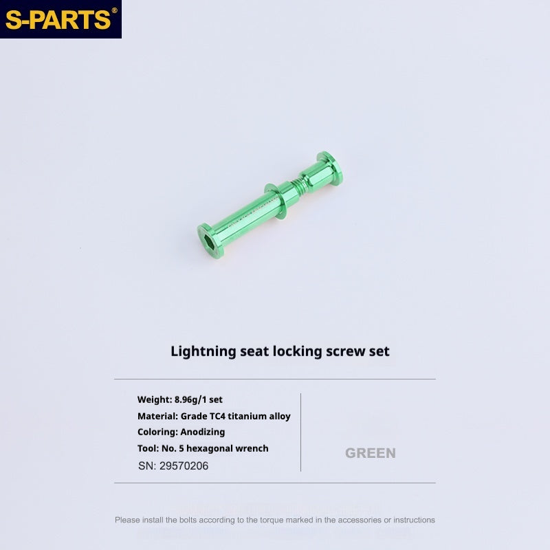 Specialized Seatpost Clamp Tightening Screw|Seatpost Clamp Wedge
Titanium Bolt For Specialized SL6, SL7, SL8 And Venge Oilslick