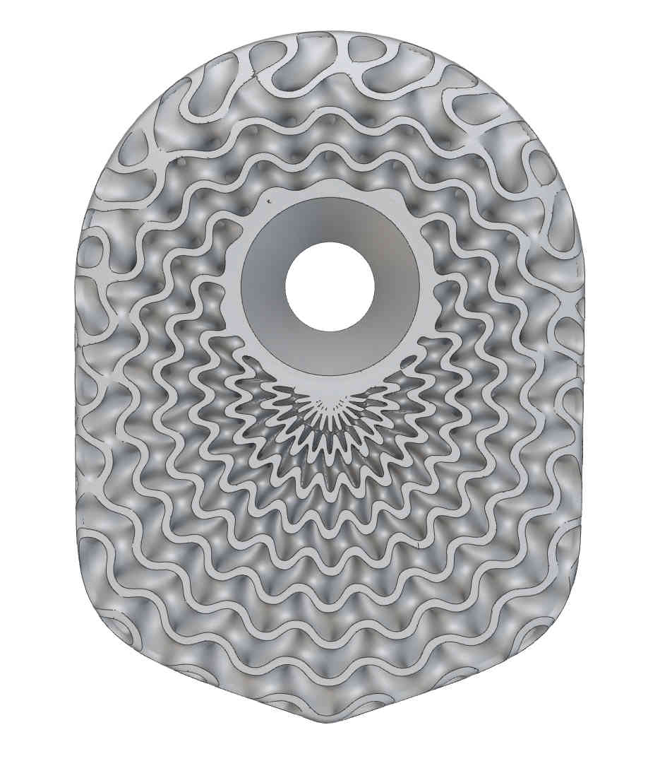 3D-printed titanium stem cap, suitable for integrated road DEDA Alanera bike handlebars, 1pcs