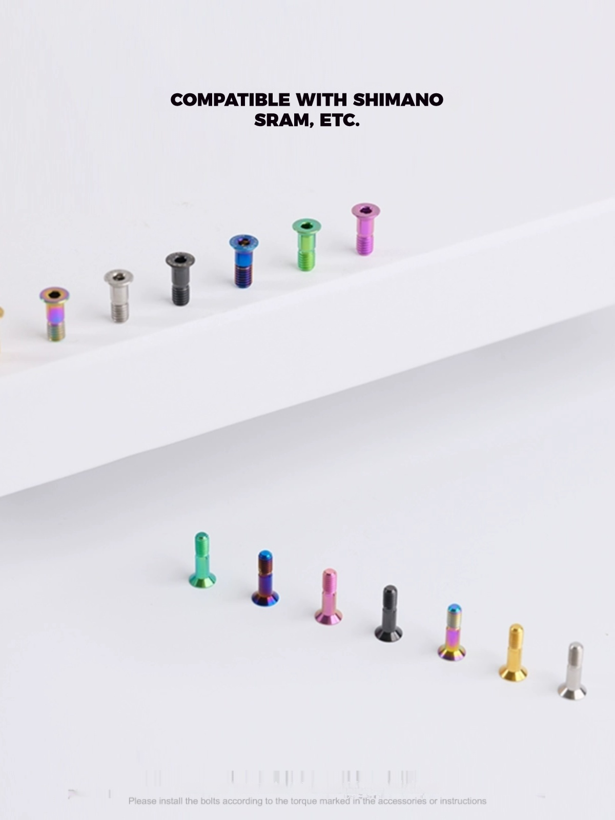 S-parts Stan titanium alloy guide wheel screws SRAM UT DA XT XTR Titanium Rear Derailleur Jockey Wheel Pulley Screw for Shimano Sram