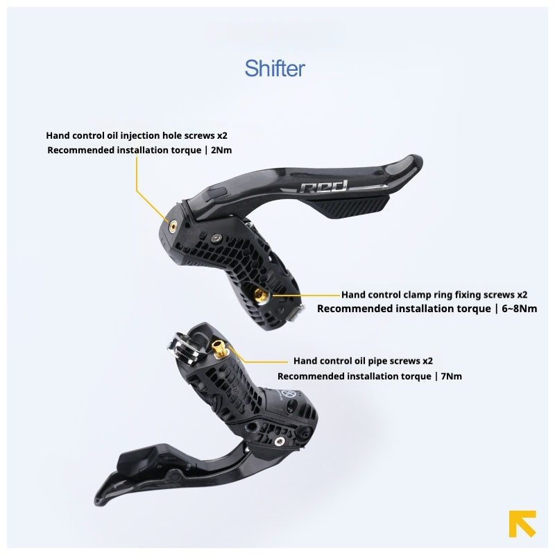 S-PARTS Titanium Derailleur Gear Screws Compatible with SRAM RED AXS