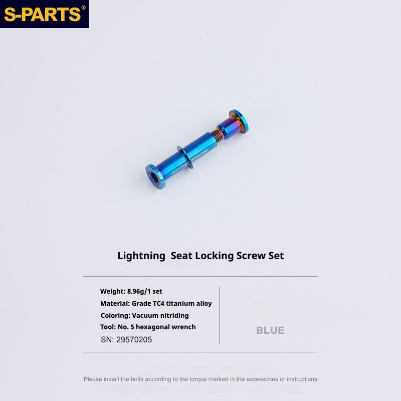 Specialized Seatpost Clamp Tightening Screw|Seatpost Clamp Wedge
Titanium Bolt For Specialized SL6, SL7, SL8 And Venge Oilslick