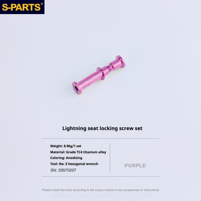 Specialized Seatpost Clamp Tightening Screw|Seatpost Clamp Wedge
Titanium Bolt For Specialized SL6, SL7, SL8 And Venge Oilslick