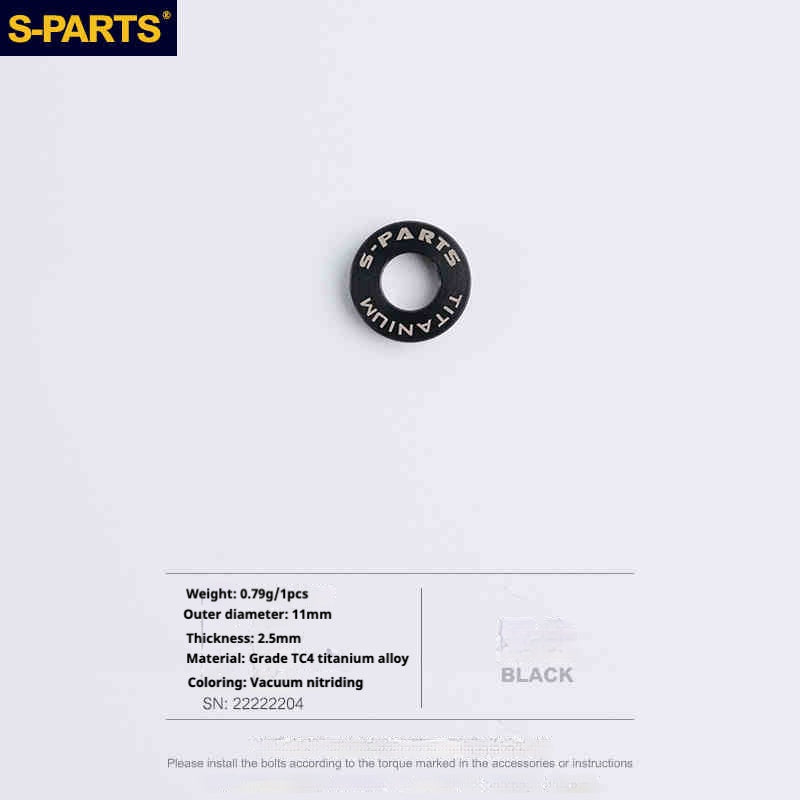 SPARTS R9270 R8150 R7170 Red Force Rival for Shimano Sram Road Disc Brake Adapter Mount Bolt |Titanium Caliper Fixing Screw