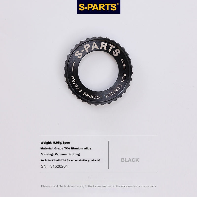 S-Parts Titanium Upgrade for TREK MADONE SL/SLR GEN 8 RCS Pro headset/RCS Race headset Shimano Dura Ace SRAM RED AXS/R9270 R9250 Di2 Force Project BLACK LTD/ SD Worx Screw Bolt Nut