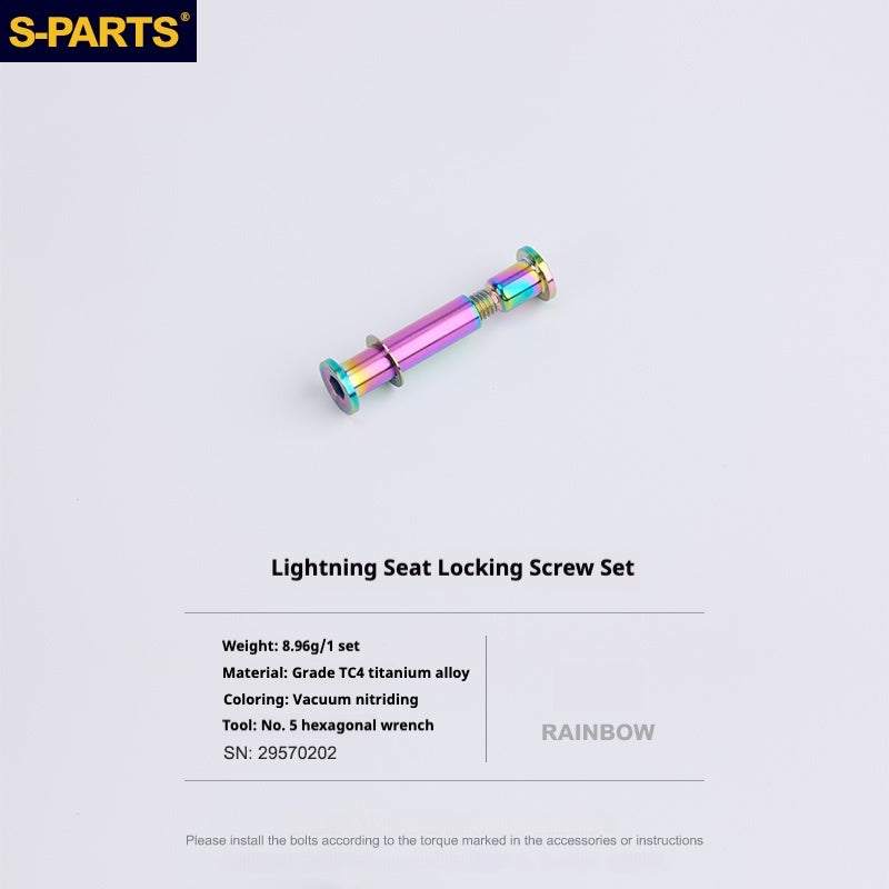 Specialized Seatpost Clamp Tightening Screw|Seatpost Clamp Wedge
Titanium Bolt For Specialized SL6, SL7, SL8 And Venge Oilslick