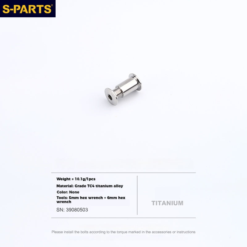 S-PARTS Titanium Alloy Pivot Bolts for Specialized Enduro Frames