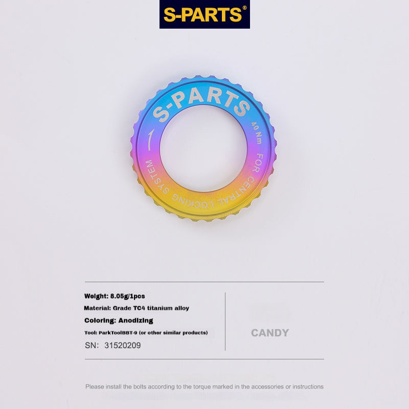 S-Parts Titanium Upgrade for TREK MADONE SL/SLR GEN 8 RCS Pro headset/RCS Race headset Shimano Dura Ace SRAM RED AXS/R9270 R9250 Di2 Force Project BLACK LTD/ SD Worx Screw Bolt Nut