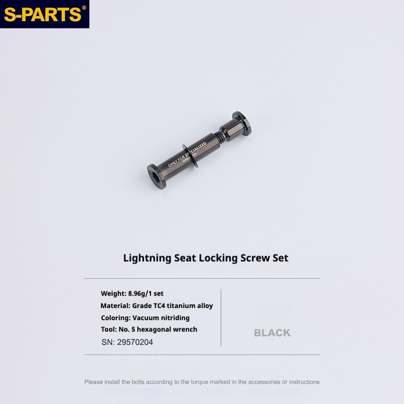 Specialized Seatpost Clamp Tightening Screw|Seatpost Clamp Wedge
Titanium Bolt For Specialized SL6, SL7, SL8 And Venge Oilslick