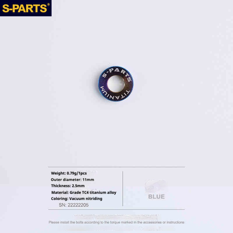 SPARTS R9270 R8150 R7170 Red Force Rival for Shimano Sram Road Disc Brake Adapter Mount Bolt |Titanium Caliper Fixing Screw