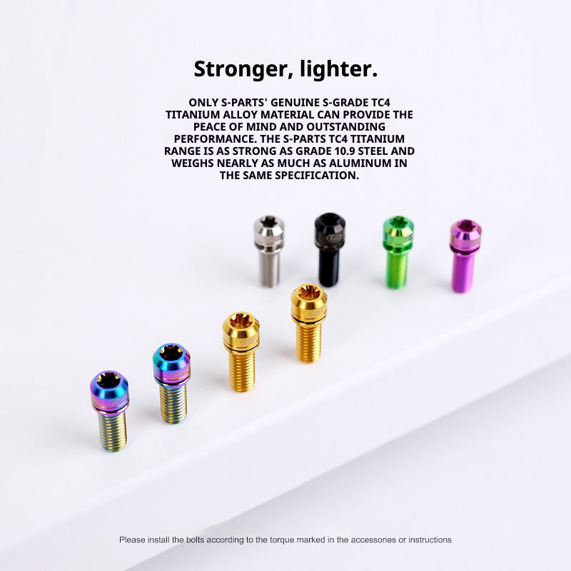 SPARTS A2 Series M5 L10-40mm Titanium Screws