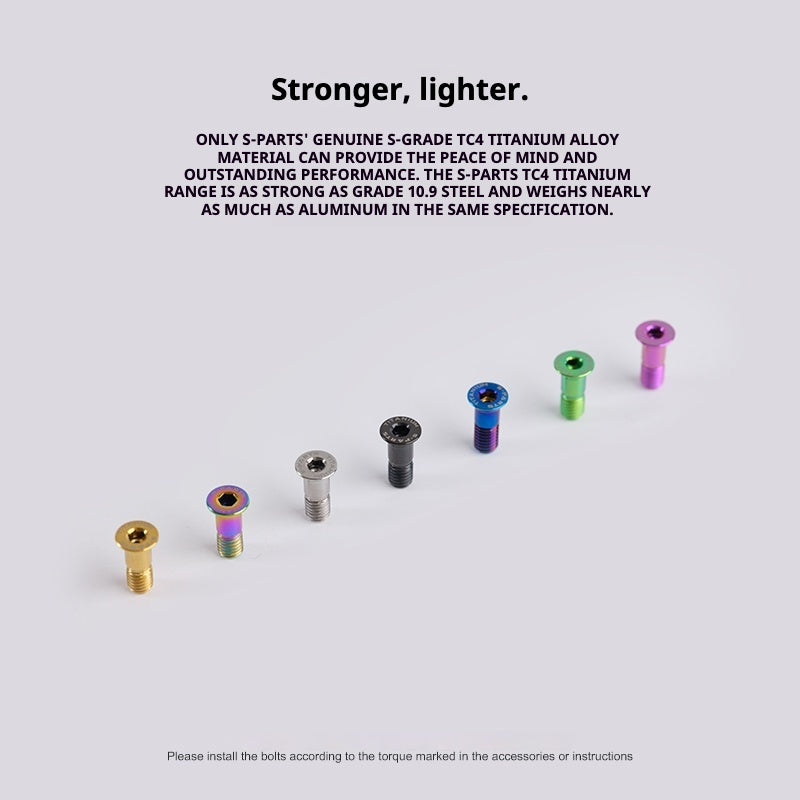 S-PARTS Titanium Shift Drive Screw Set for R7150 shimano road series