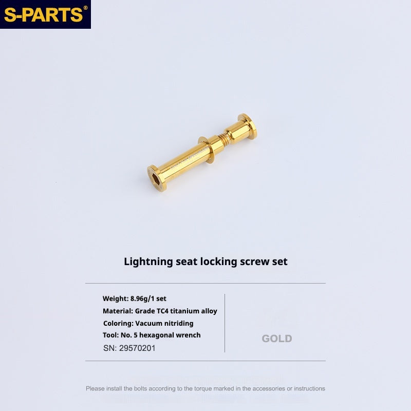 Specialized Seatpost Clamp Tightening Screw|Seatpost Clamp Wedge
Titanium Bolt For Specialized SL6, SL7, SL8 And Venge Oilslick