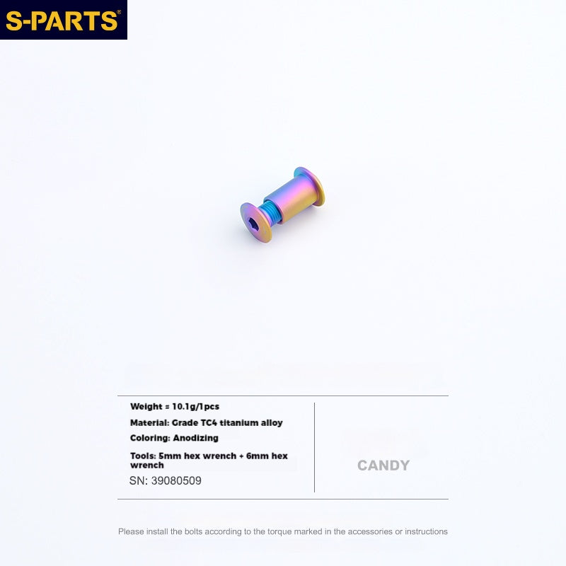 S-PARTS Titanium Alloy Pivot Bolts for Specialized Enduro Frames
