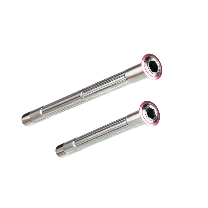 Chaser Ultra-Light Titanium Thru Axle Set – Pinarello DOGMA F-Series Compatible – 34g / Pair