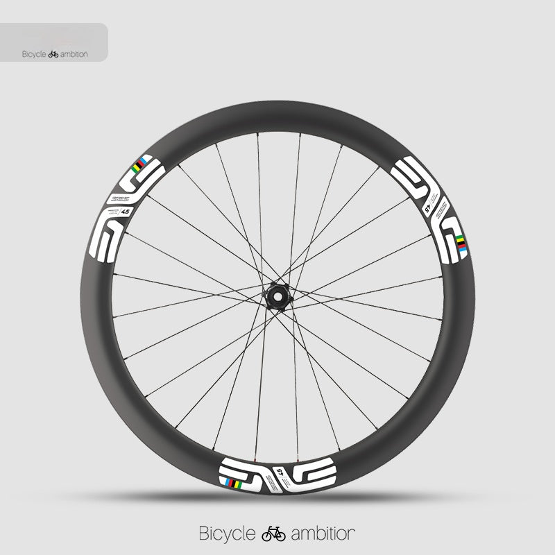 ENVE SES 4.5 Rainbow & World Championship Wheel Decal Set | Front 4.5 & Rear 5.6 Stickers | For Pogacar Style Custom Rims