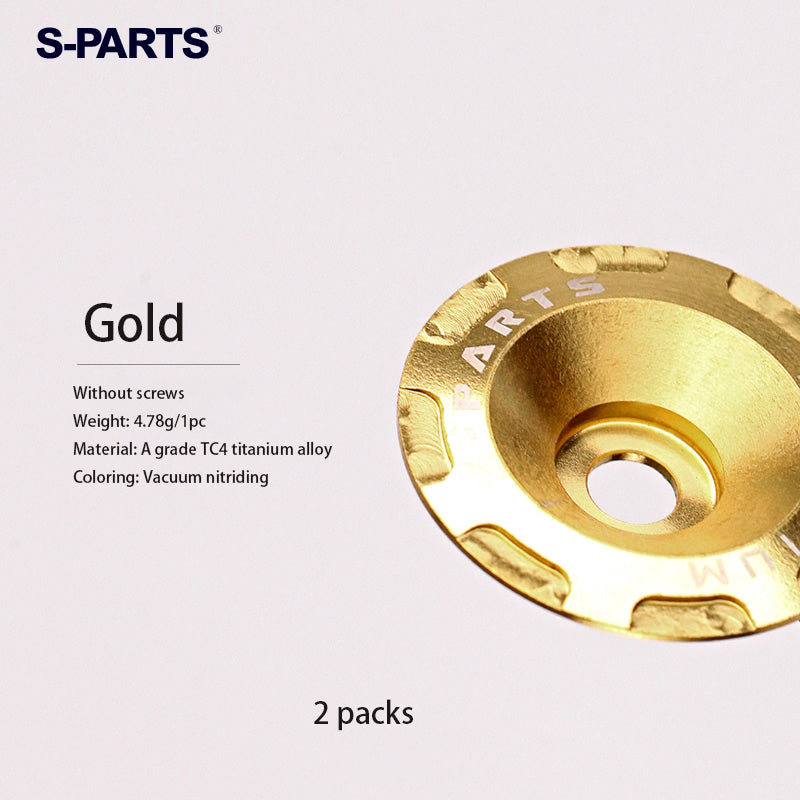 S-parts titanium alloy mechanism for SHOEI GLAMSTER helmet goggles screw cover Stan