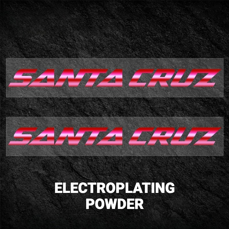 SANTA CRUZ 5010 Frame Logo Decal Kit | Custom Color Change Trail MTB Sticker