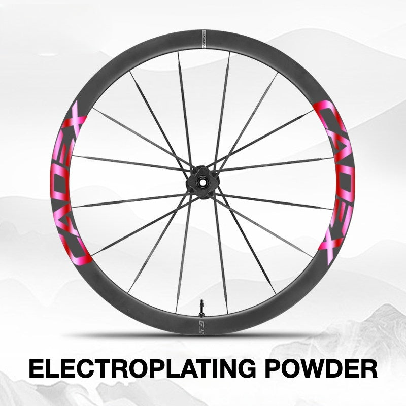 Cadex MAX 40 Wheel Decal Sticker Kit – Logo Cover & Color Customization