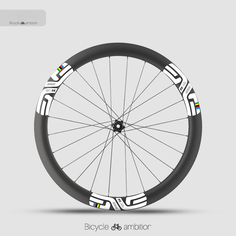 ENVE SES 4.5 Rainbow & World Championship Wheel Decal Set | Front 4.5 & Rear 5.6 Stickers | For Pogacar Style Custom Rims