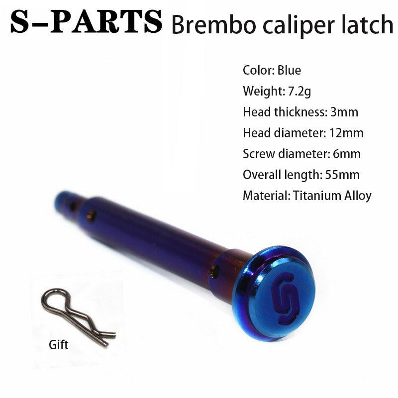 S-parts brebo 901 fermo pinza FR6 F101 in lega di titanio grande fermo granchio Stan