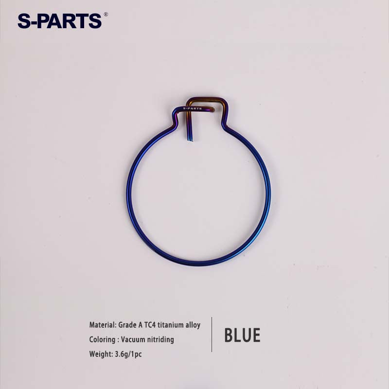 Dadi dell'asse posteriore M48 S-parts V4/V2/Molla di serraggio Street Fighter