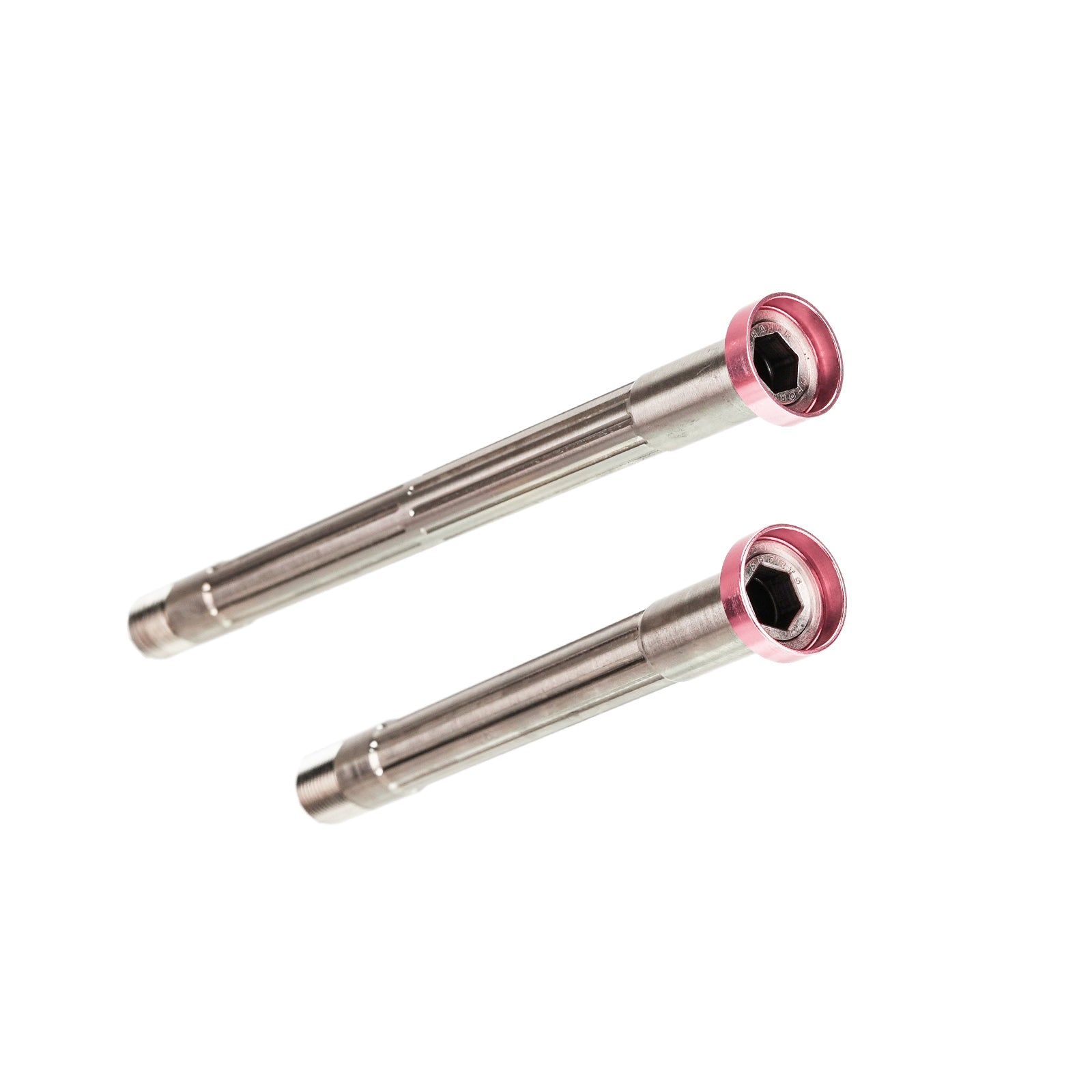 Chaser Ultralight Titanium Thru Axle Set | For SEKA Spear & Exceed Road Bikes (34g)
