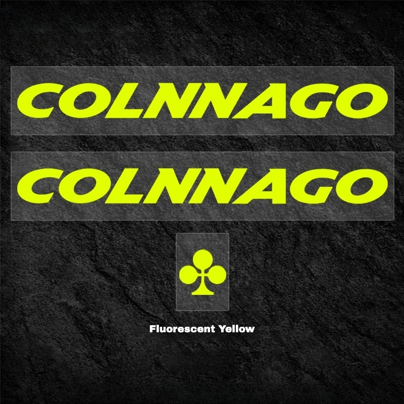 Colnago Y1RS Down Tube Logo Color Decal|Waterproof & UV Resistant|Custom Options Available