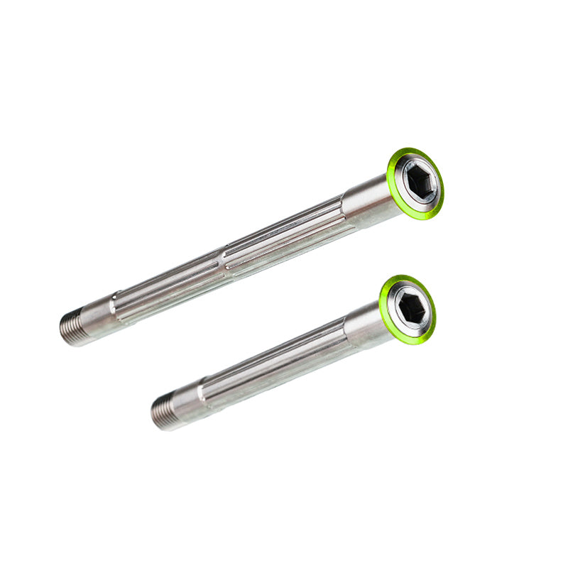 Chaser Ultra-Light Titanium Thru Axle Set – Pinarello DOGMA F-Series Compatible – 34g / Pair