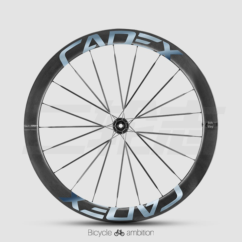 CADEX 50 Ultra Wheel Rim Decals Stickers | Road Bike Carbon Wheelset Color Change Vinyl, Waterproof UV Resistant, Multi-Color Options
