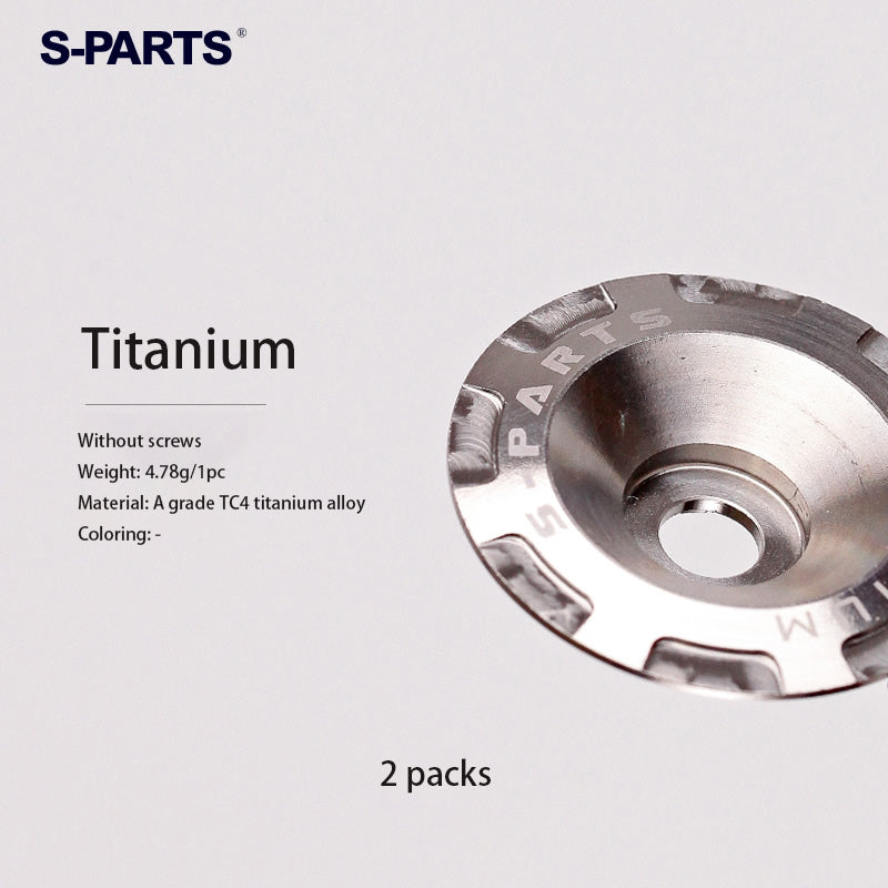 S-parts titanium alloy mechanism for SHOEI GLAMSTER helmet goggles screw cover Stan