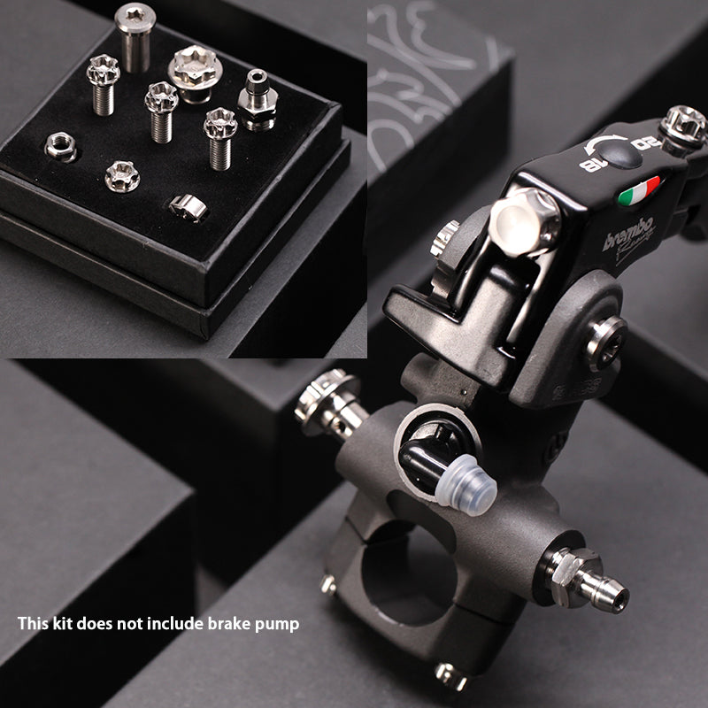 S-PARTS Brembo rcs RCS CC Titanium Upper Pump Screw Set Motorcycle Brake Bolt