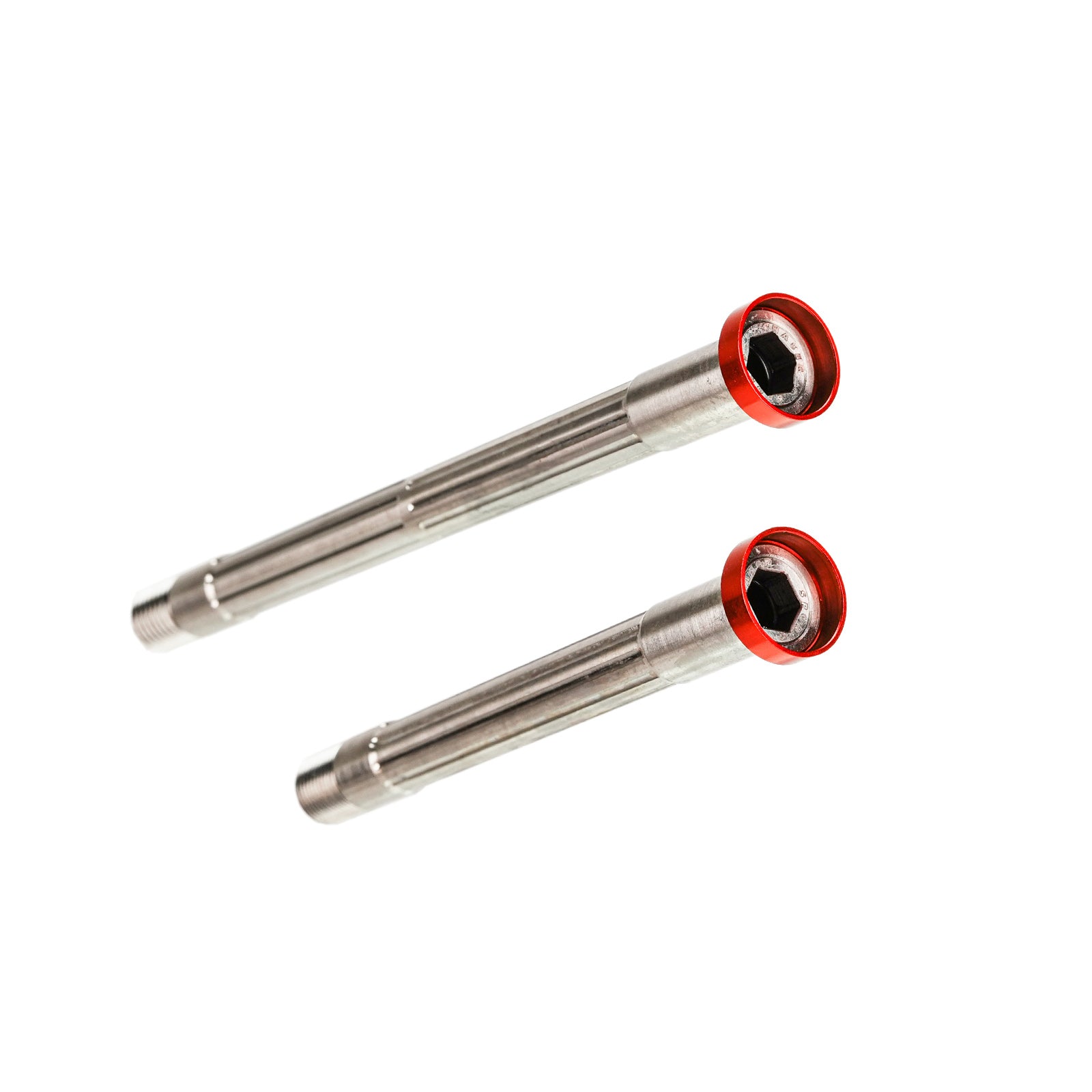 Chaser Ultralight Titanium Thru Axle Set | For SEKA Spear & Exceed Road Bikes (34g)