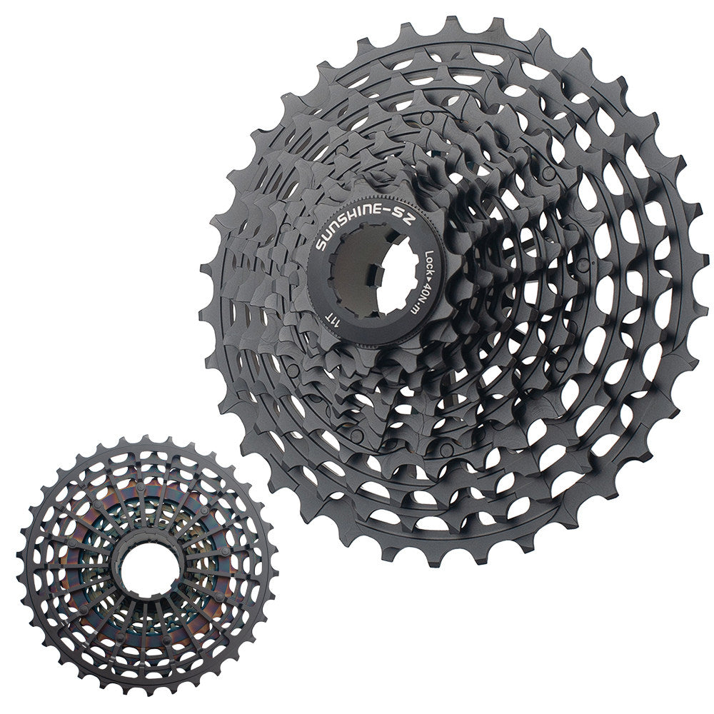 SUNSHINE Road Bike 11 / 12 Speed SLR Ultralight Color Cassette 11-36T HG Freehub 7075 Alloy