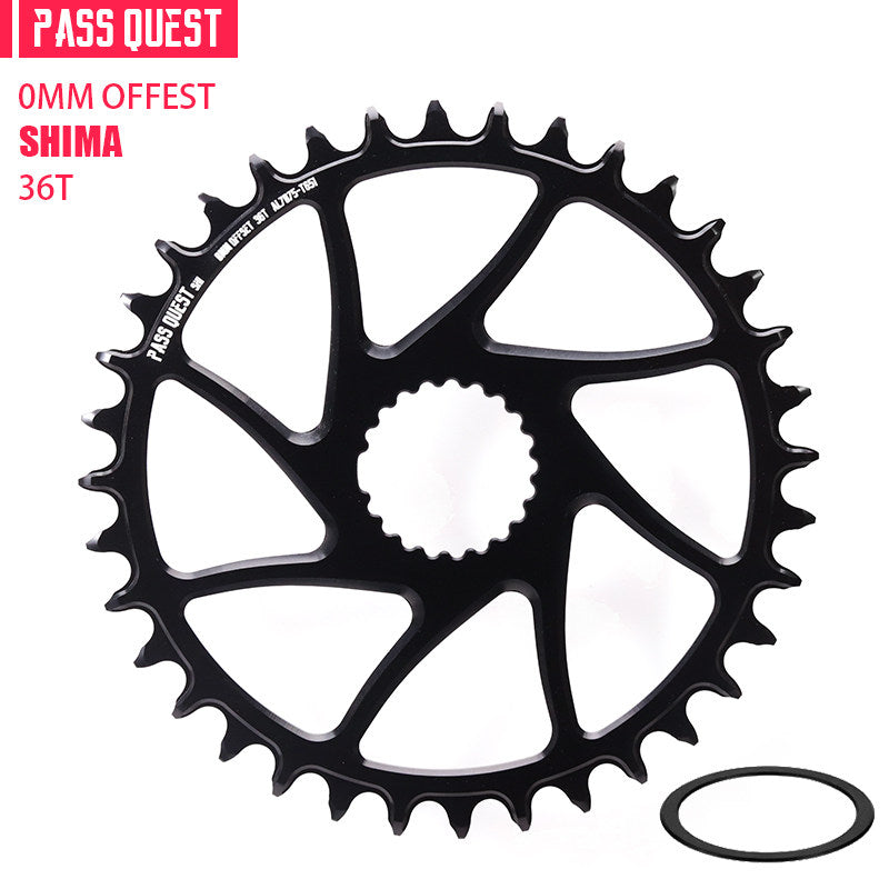 PASS QUEST Shimano Direct-Mount Narrow-Wide Chainring | M6100 M7100 M8100 M9100 | 0mm Offset