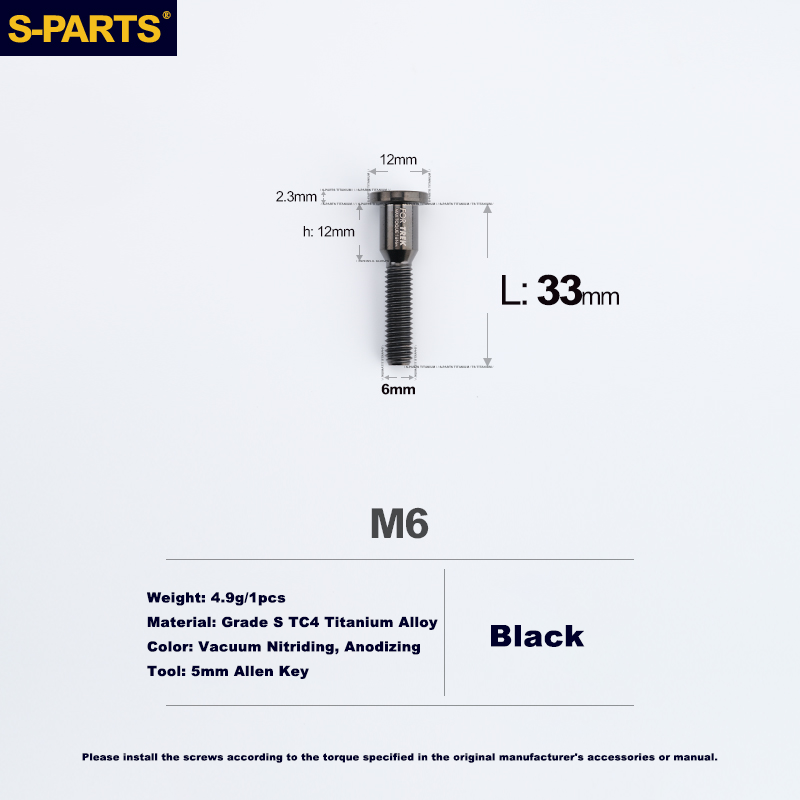 TREK Seatpost Clamp Tightening Screw M6 bolt